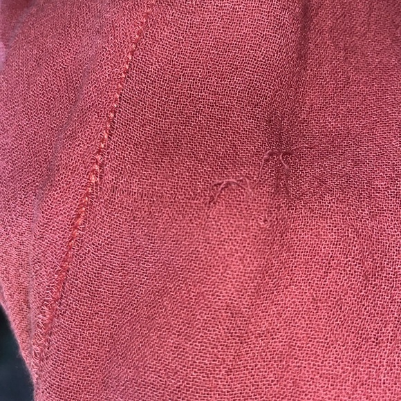 Johnny Was Calmé Easy Guaze Pom Pom Skirt, Size Large - Picture 6 of 7